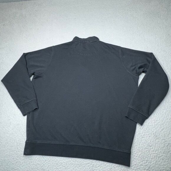 Peter‎ Millar Sweater Men Medium Black Crown Comfort Zip Golf Interlock Casual - Picture 12 of 16